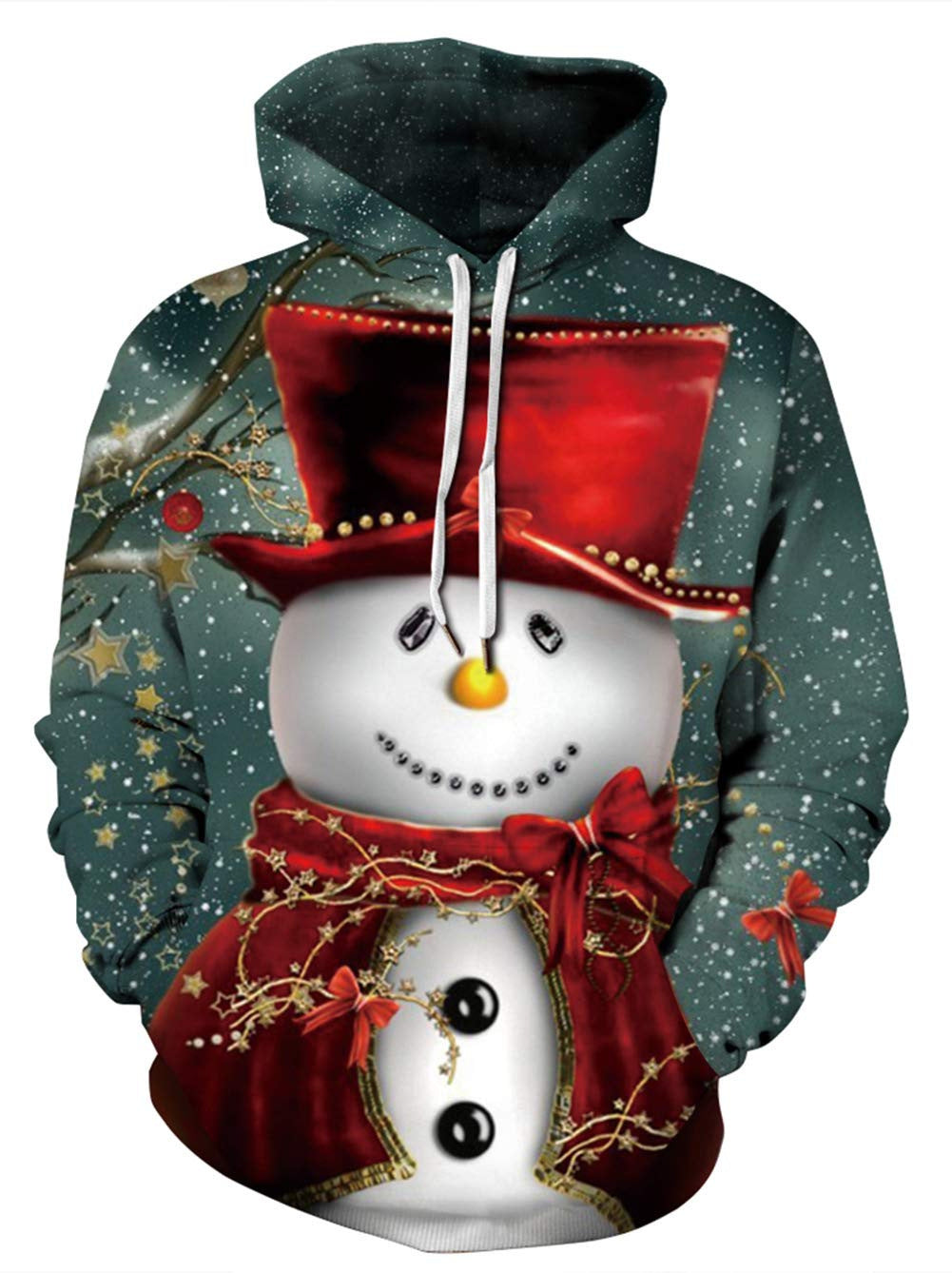 Sweat à capuche imprimé 3D
