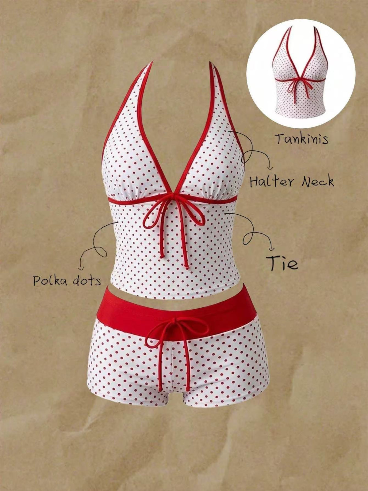 maillot de bain deux pièces