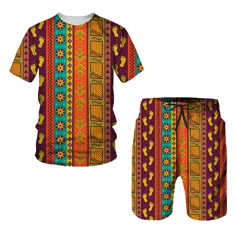 Shorts à manches courtes imprimés
