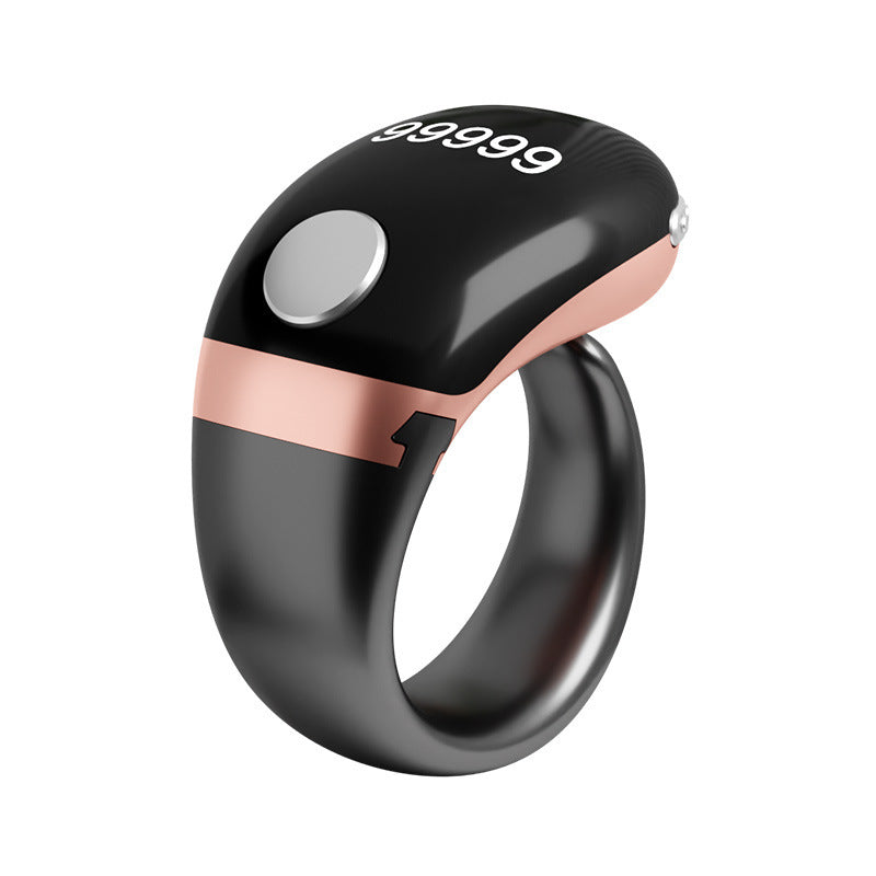 Bague compteur électronique à affichage OLED avec design interchangeable