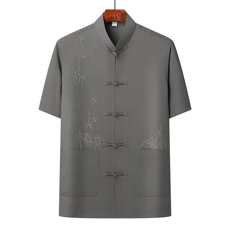 Habit Tang à broche de style chinois
