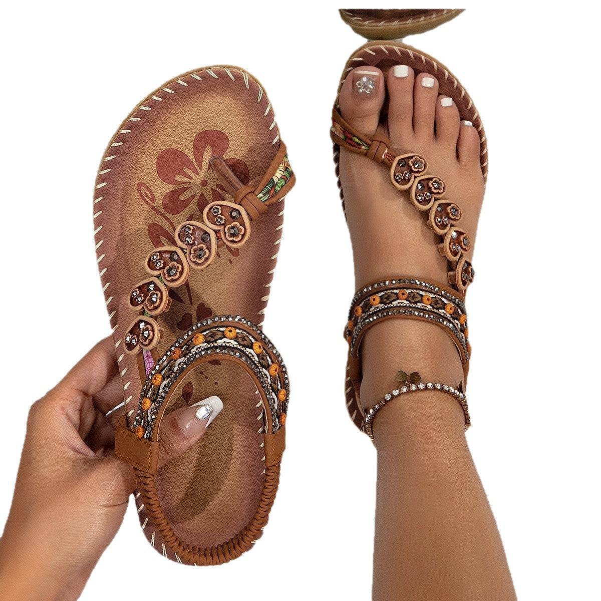 Chaussures :Sandales ethniques bohémiennes