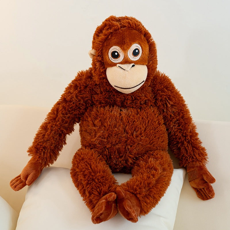 Sac à dos en peluche singe