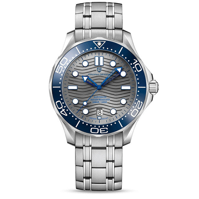 Montre de sport mécanique automatique avec affichage lumineux