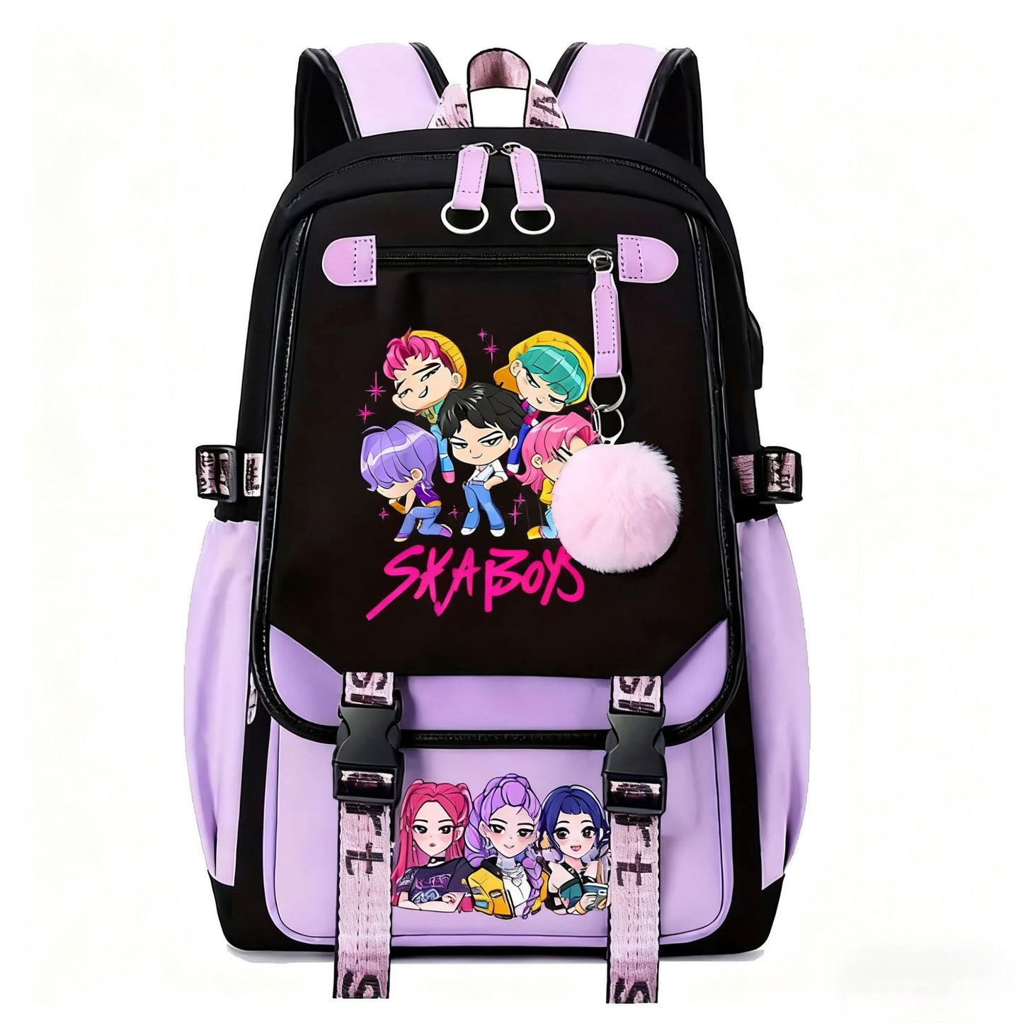 Sac à dos de dessin animé anime