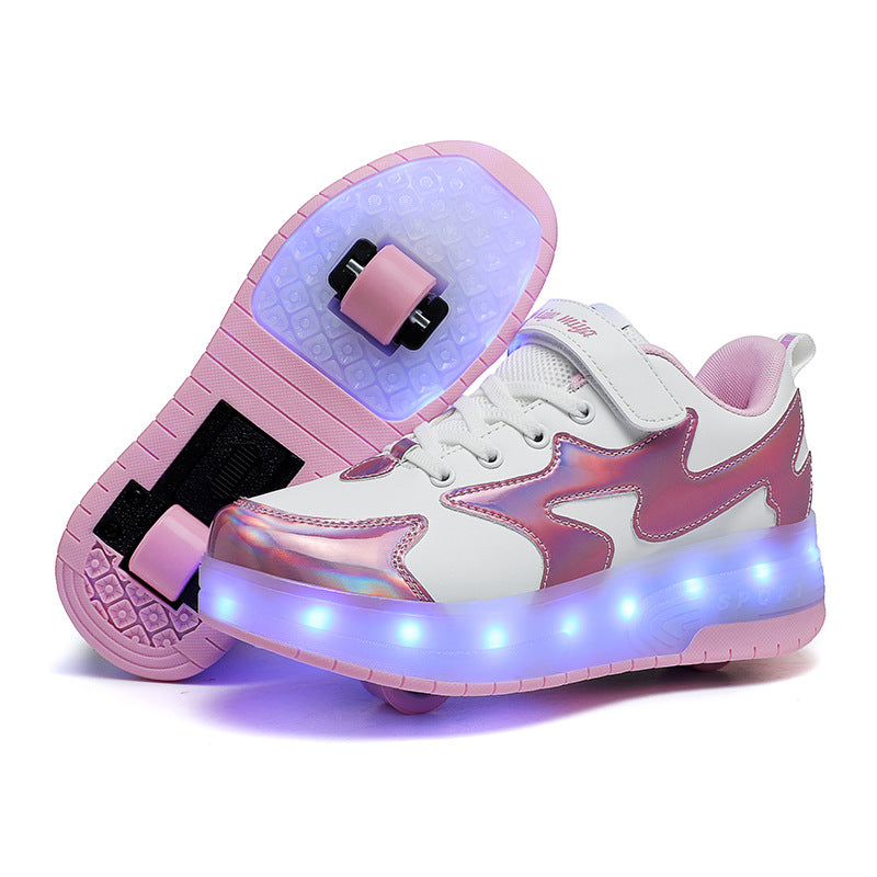 Patins à roulettes illuminés