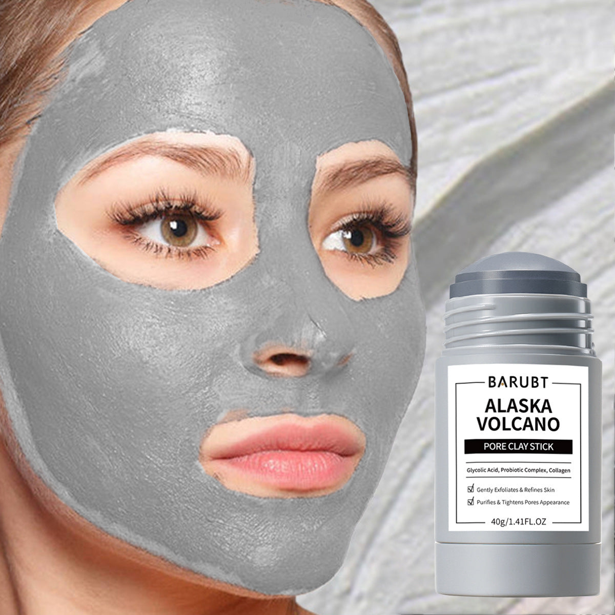 Masque d'application doux pour le visage réparateur de points noirs