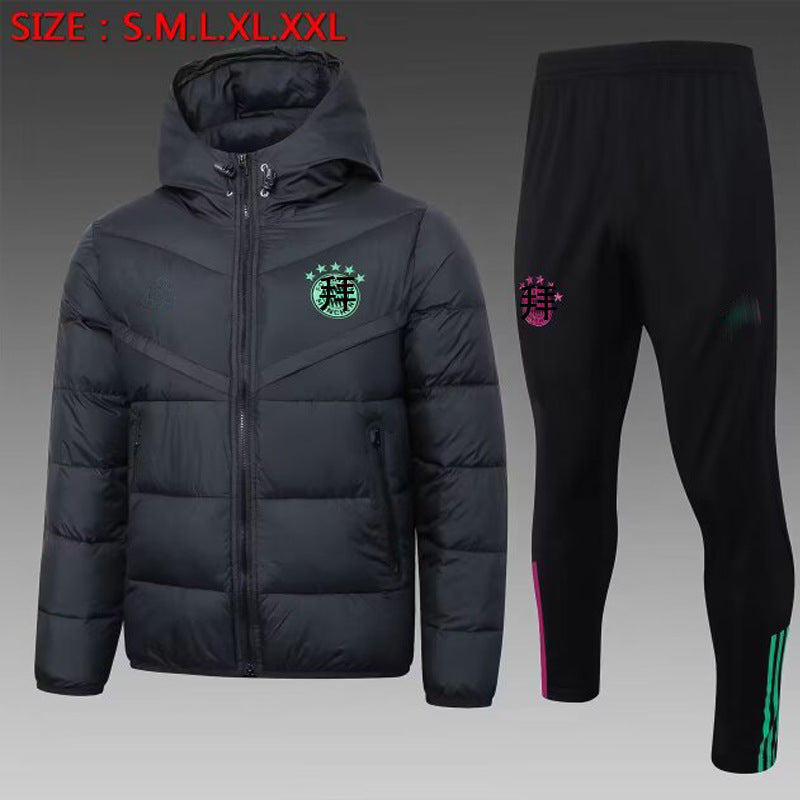 Manteau d'hiver uniforme d'entraînement de football