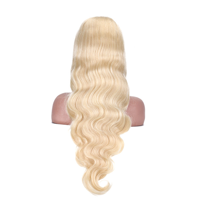 Perruque ondulée en cheveux humains