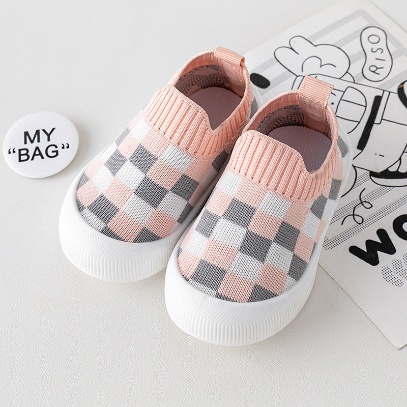 Chaussures pour tout-petits à semelle souple et respirante