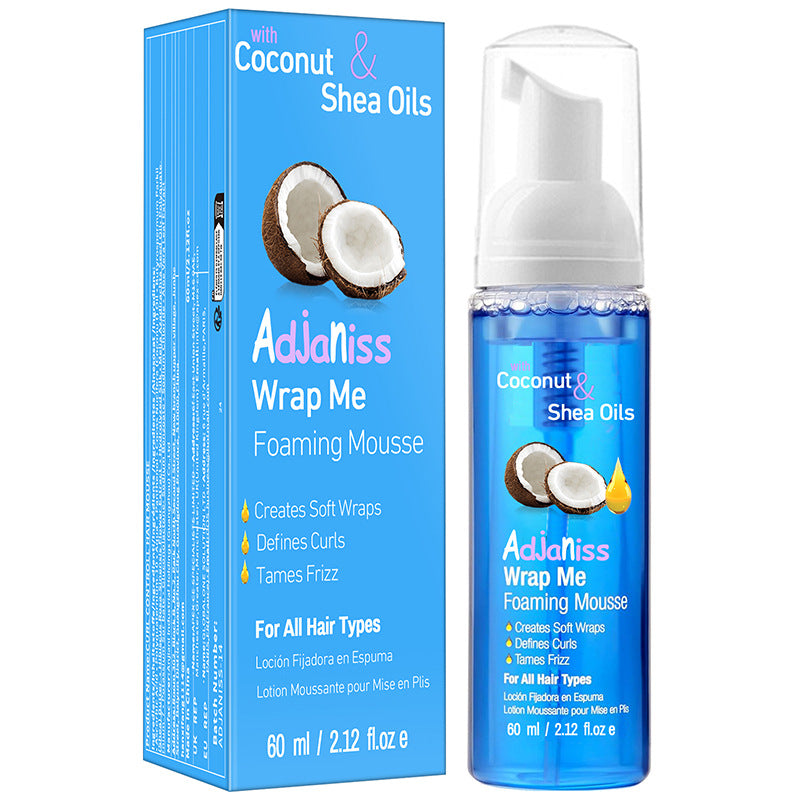 Huile de noix de coco anti-frisottis et coiffante pour le soin de soi