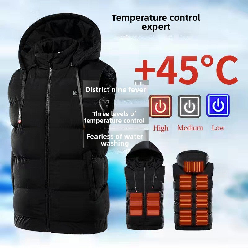 Gilet Chauffant Intelligent avec Contrôle de la Température