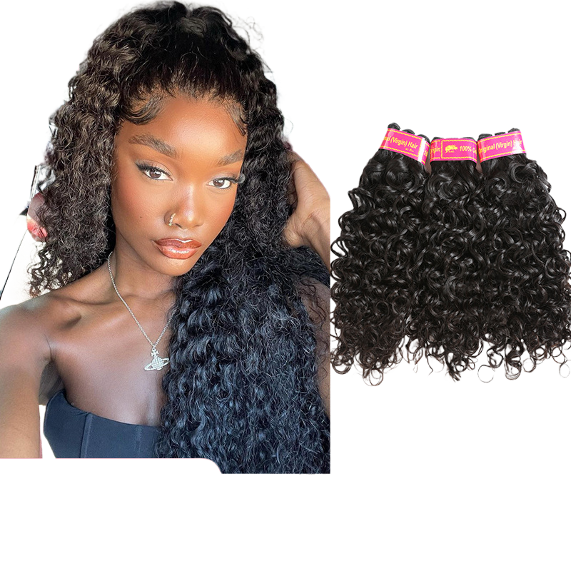 Perruques en cheveux humains naturels de différentes longueurs