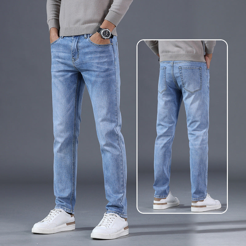 Jeans droits pour hommes