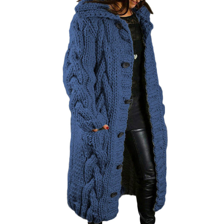 Nouveau cardigan multicolore, veste-pull grande taille