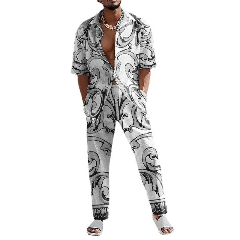 Chemise à manches courtes pour homme