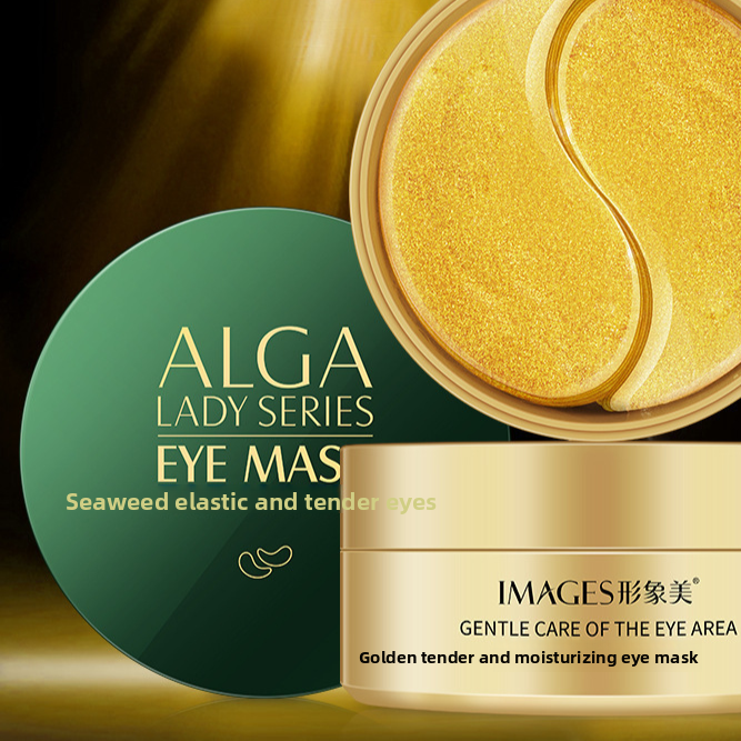 Masque hydratant pour les yeux aux algues dorées