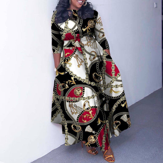 Robe tricotée pour femme