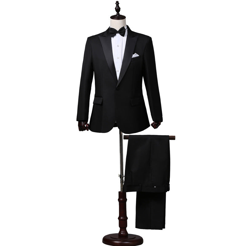 Costume de performance pour hommes avec nœud papillon