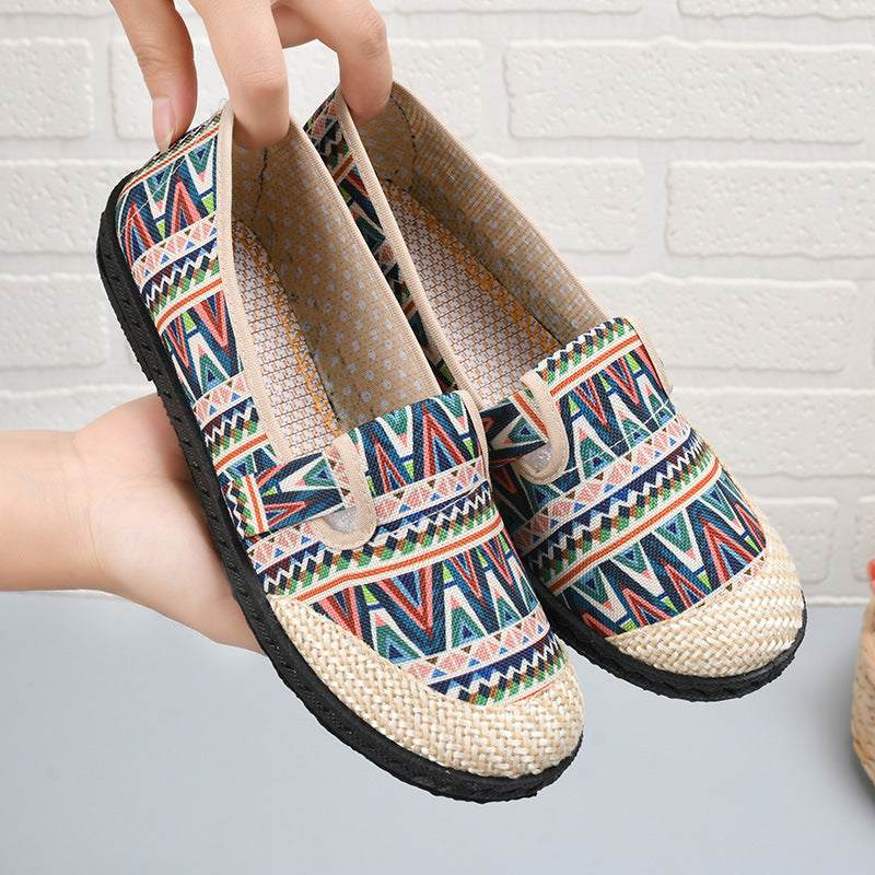 Chaussures simples brodées