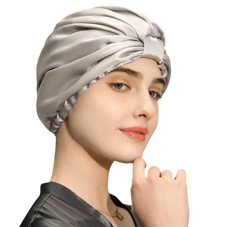 Bonnet de nuit pour protéger les cheveux
