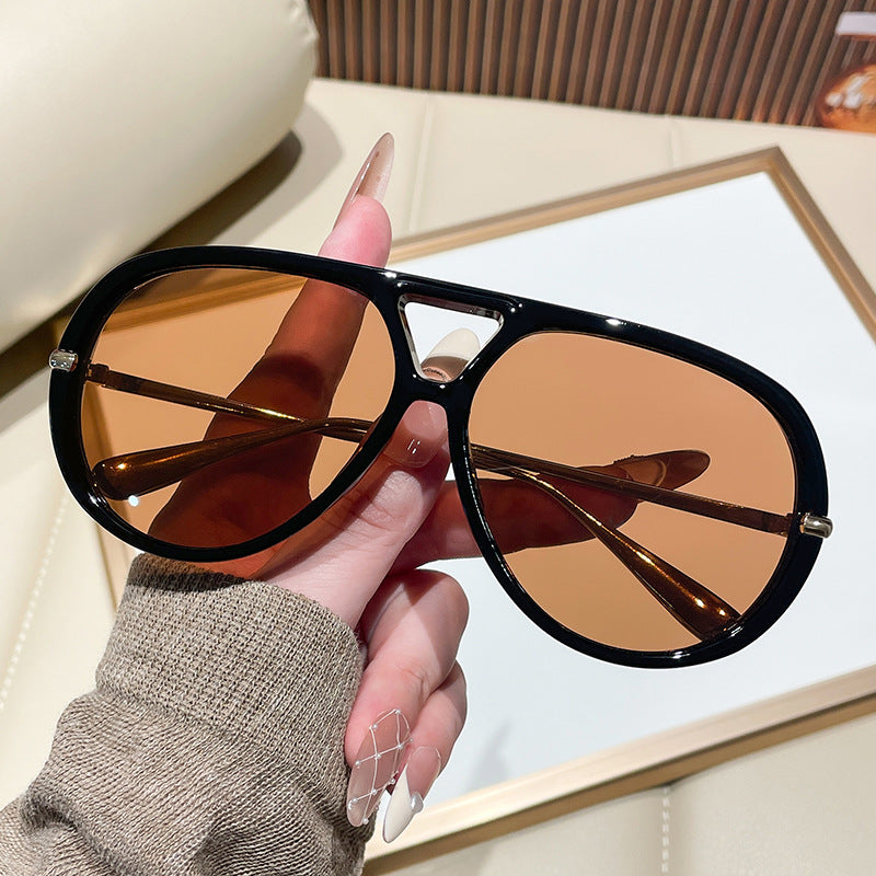 Lunettes de soleil aviateur retro avec protection UV