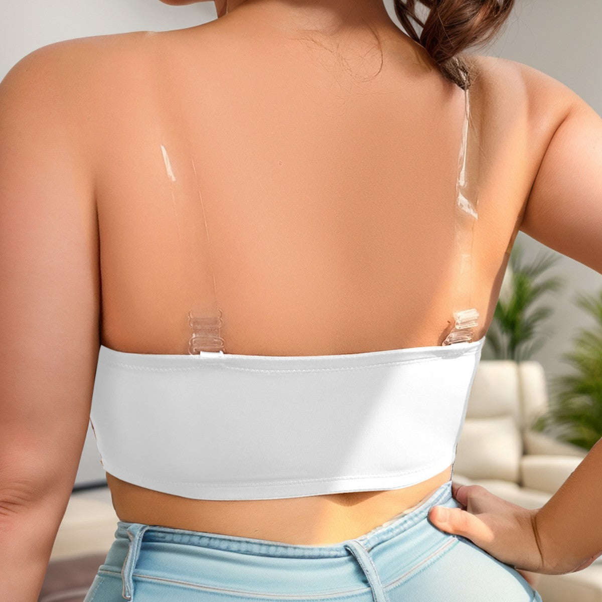 Soutien-gorge sans bretelles confortable et sans coutures