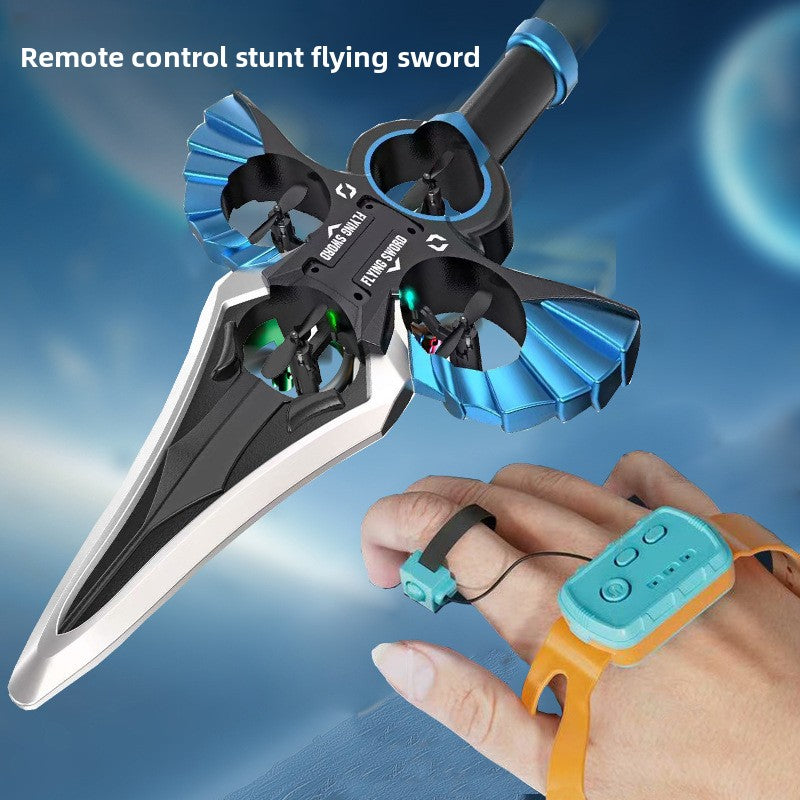 Jouet Épée Volante Télécommandée en Mousse avec Montre/Manette