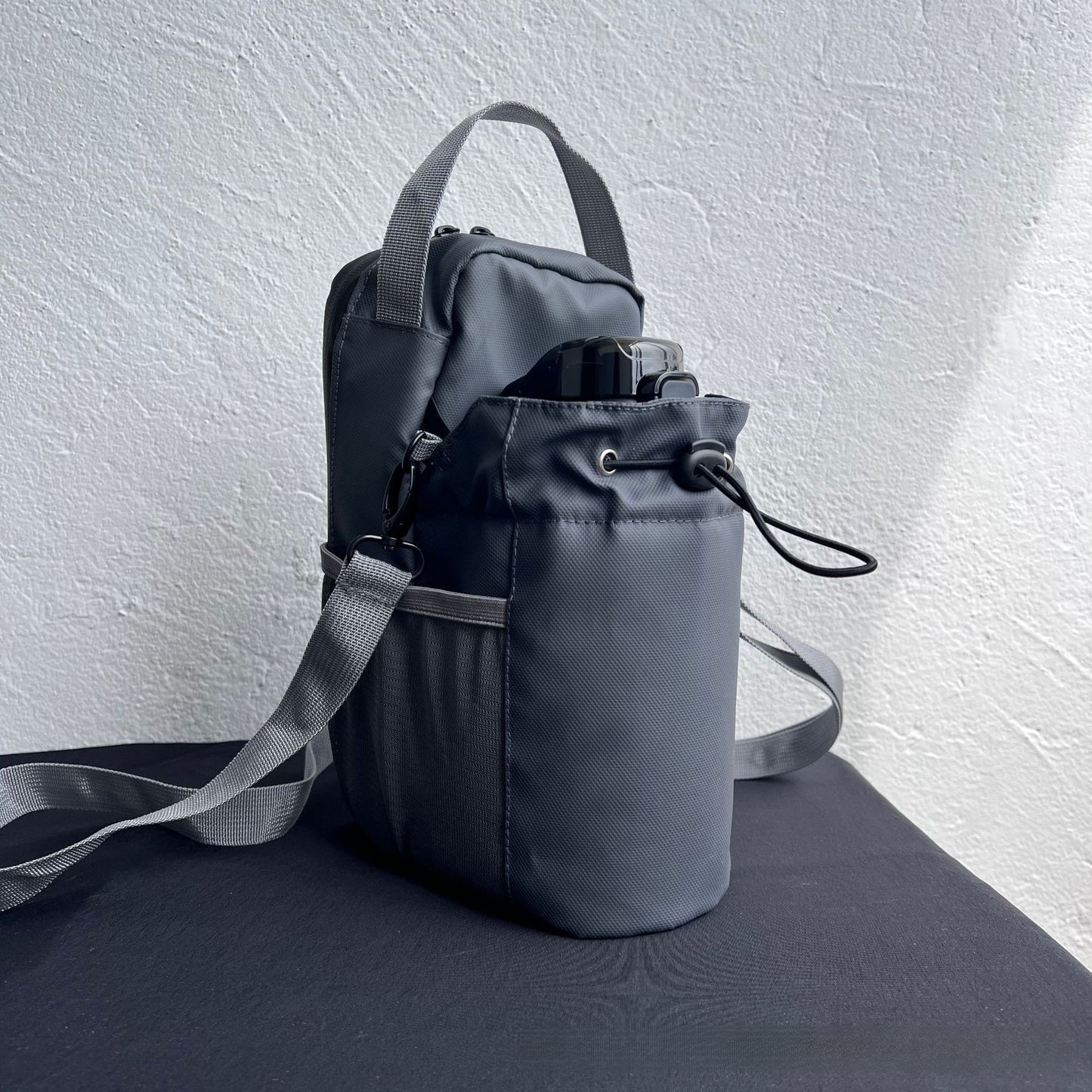Sac bandoulière magnétique pour bouteille d'eau de fitness