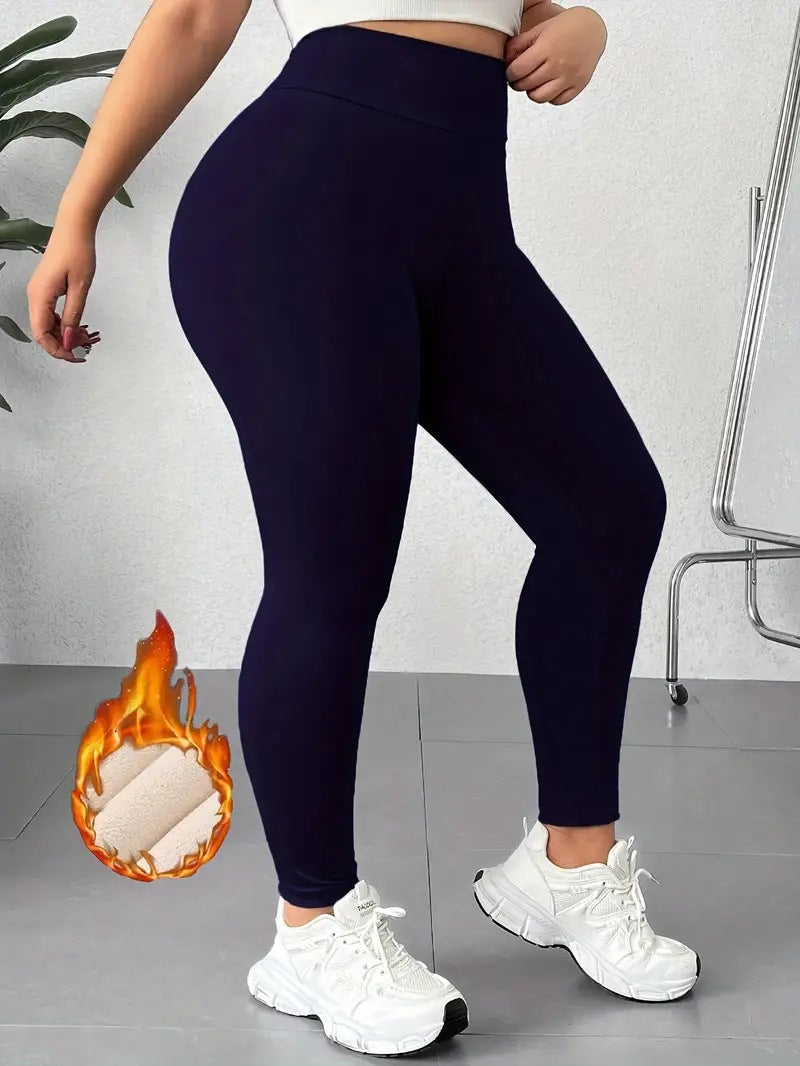 Pantalon thermique doublé en polaire