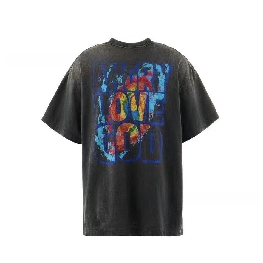 T-shirt en coton épais Saintmichael