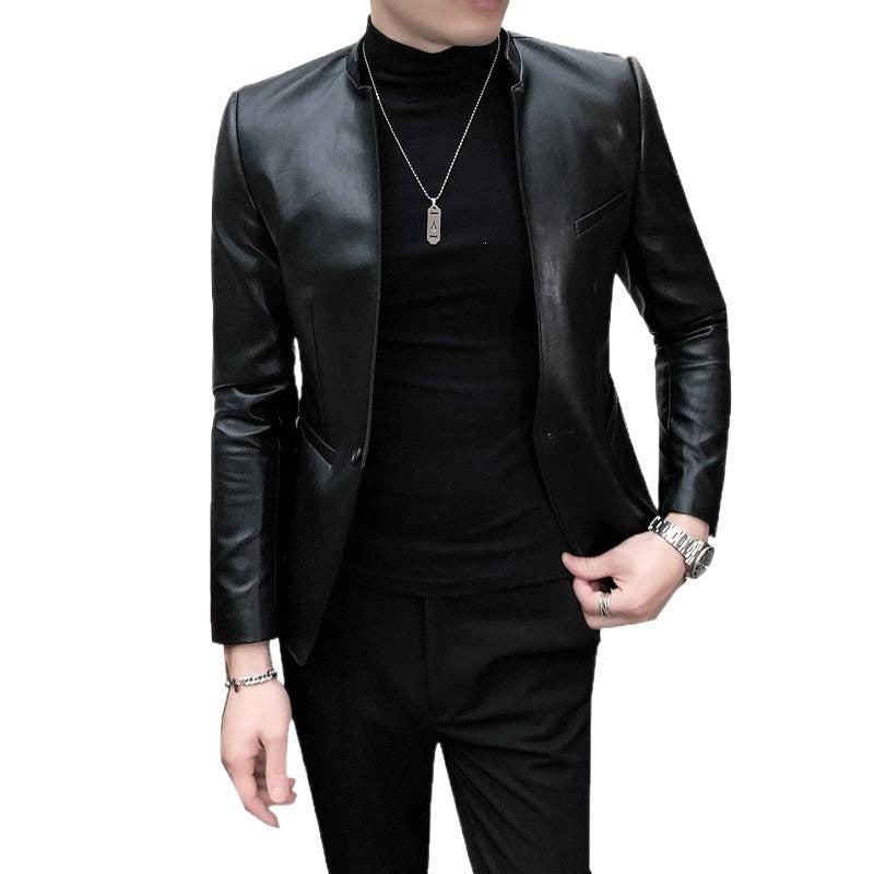 Veste à col montant pour homme