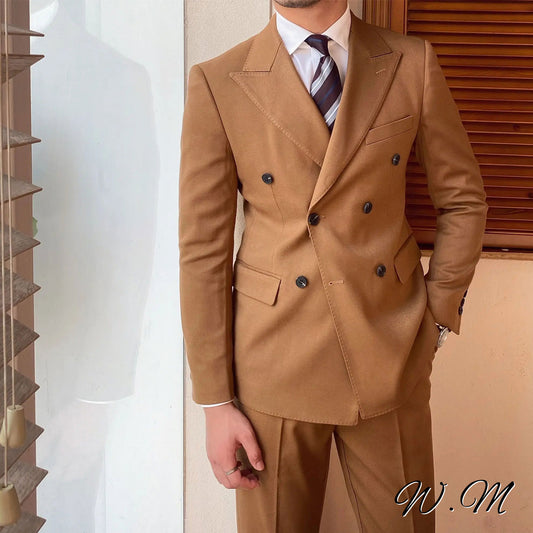 Costume classique pour hommes avec pantalon