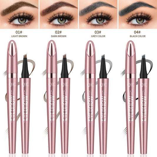 Stylo à sourcils liquide à quatre pointes