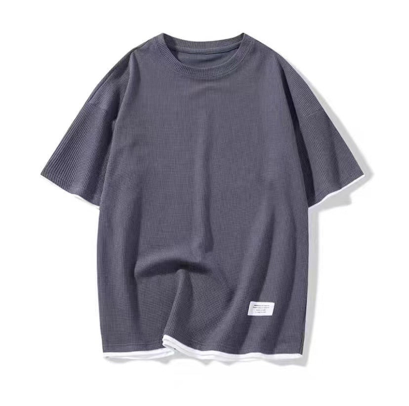 Faux deux shorts à manches courtes