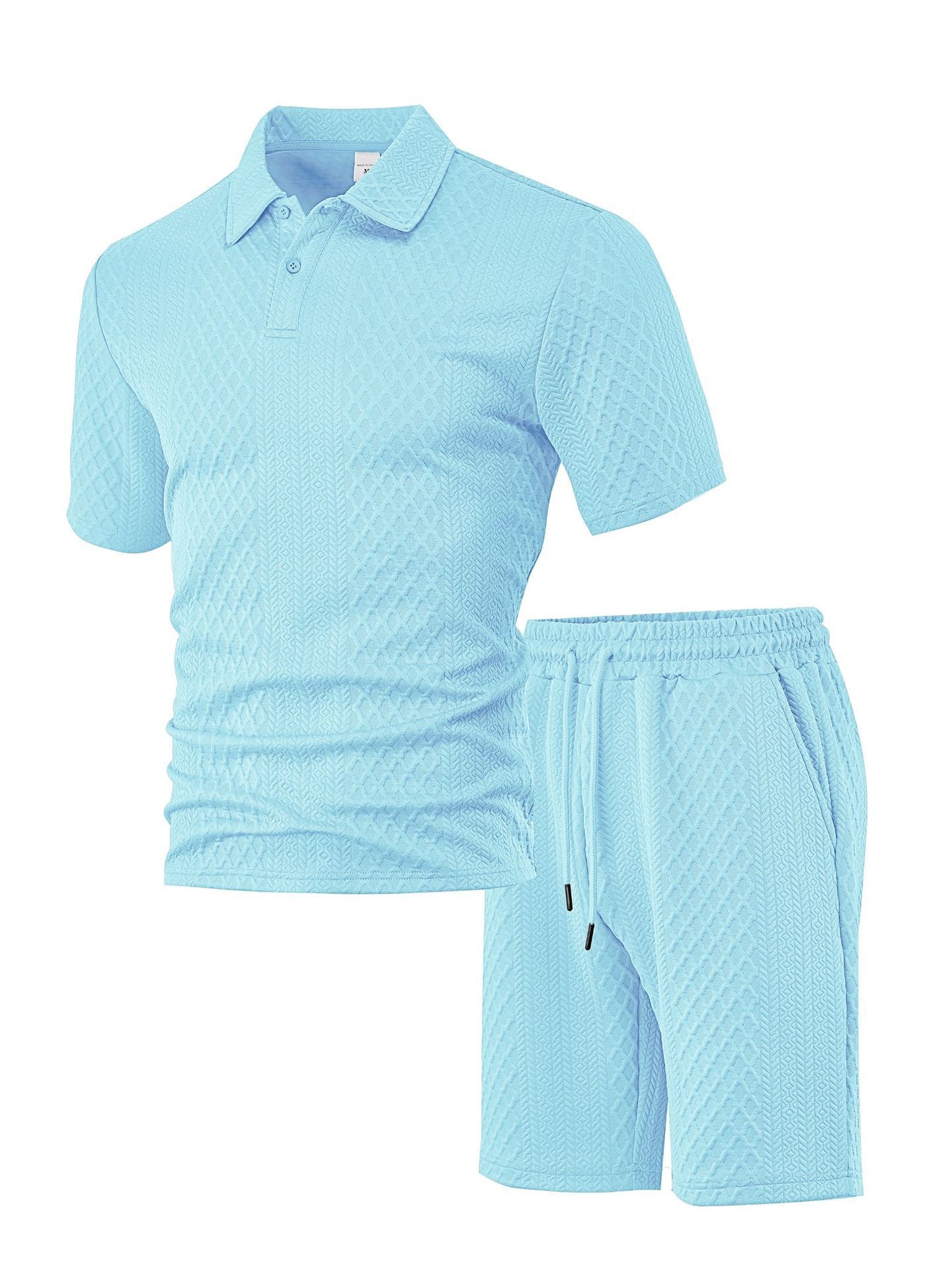 Polo d'été jacquard pour homme
