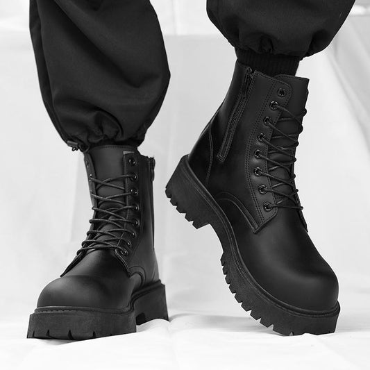 Bottes en cuir pour hommes