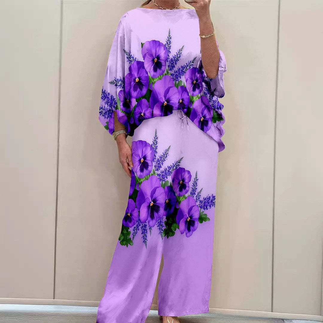 Pantalon à manches longues imprimé