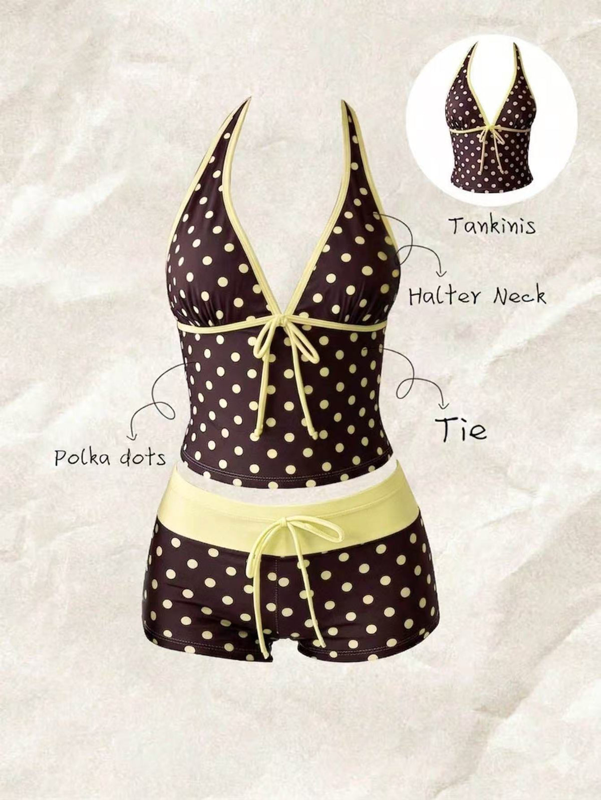 maillot de bain deux pièces