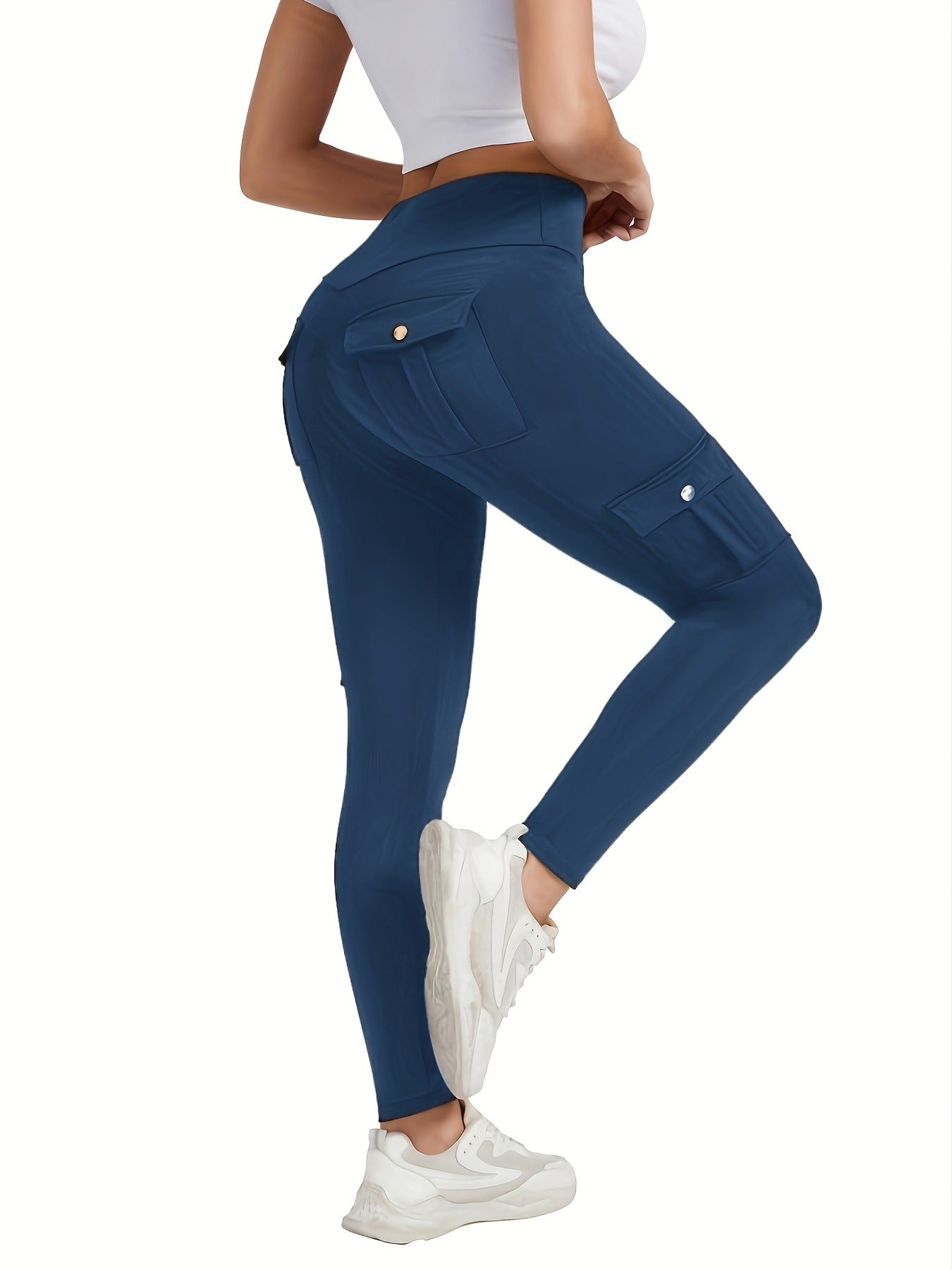Shorts de yoga cargo extensibles pour femmes