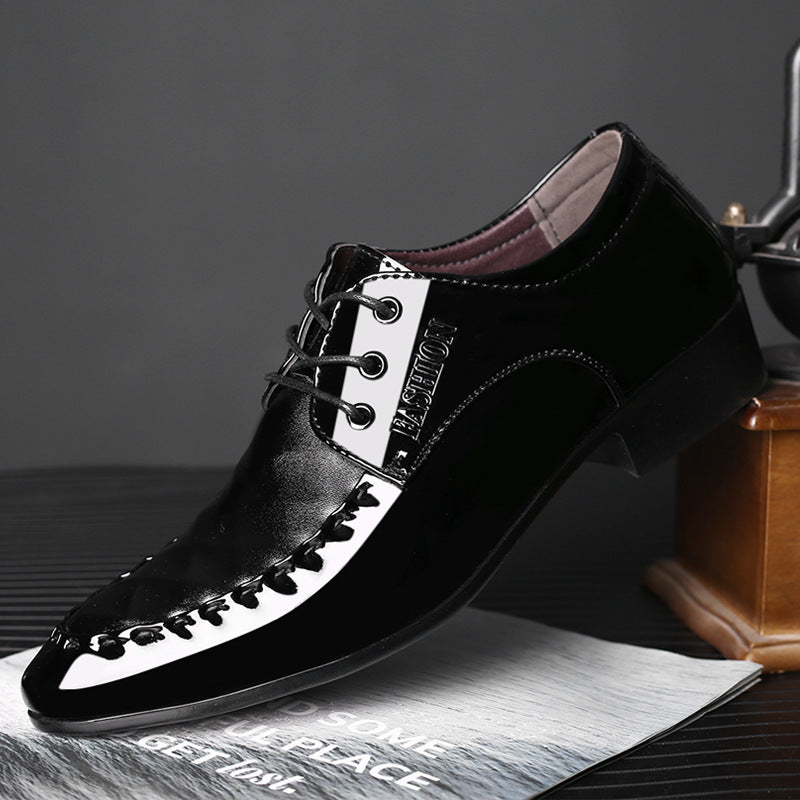 Mocassins en cuir décontractés de style britannique pour hommes