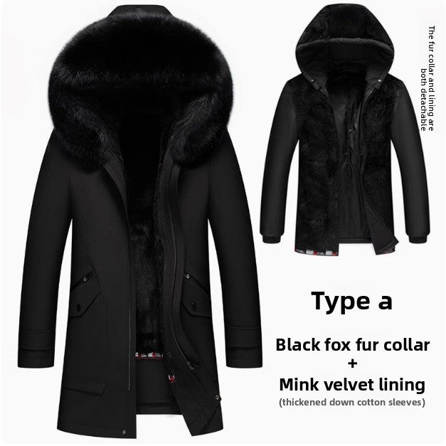Manteau en fourrure de vison