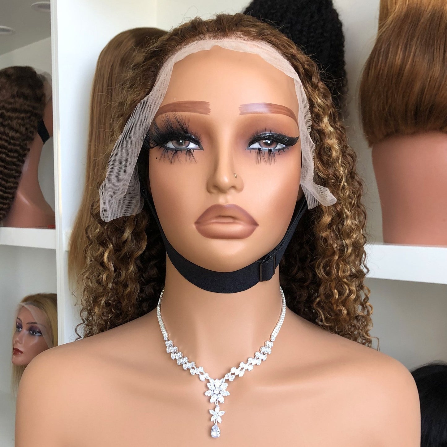 perruque en cheveux humains