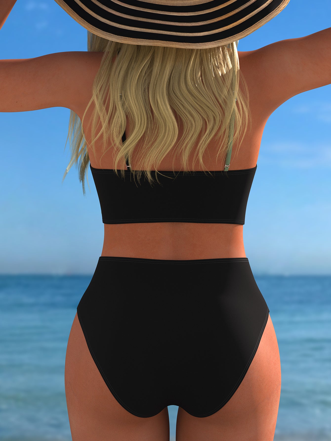 Maillot de bain bikini deux-pièces pour femmes