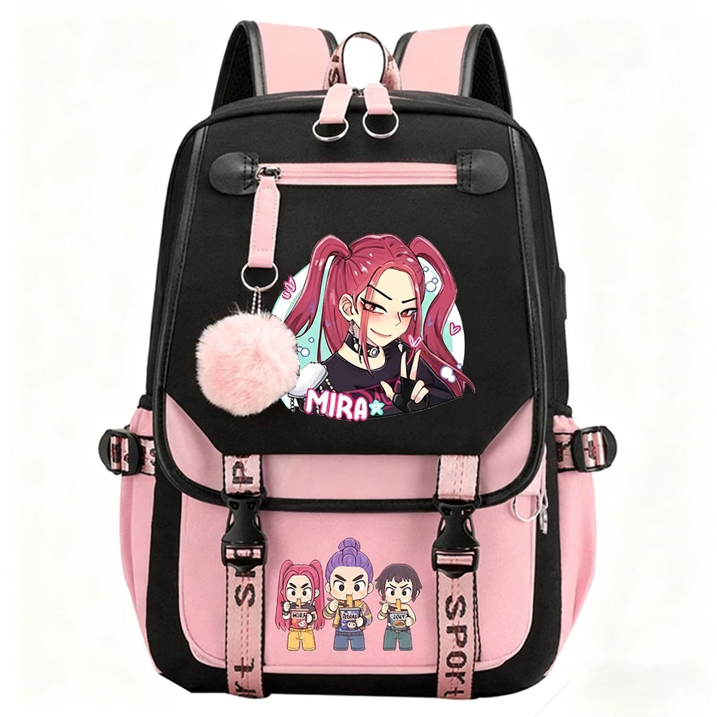 Sac à dos de dessin animé anime