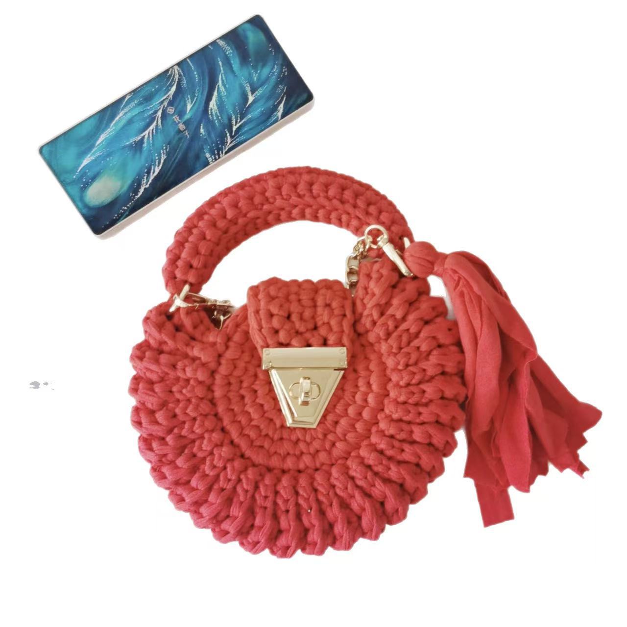 Lot de pelotes de laine à crocheter de couleur unie