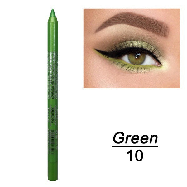 Eyeliner gel waterproof 14 couleurs avec finition nacrée
