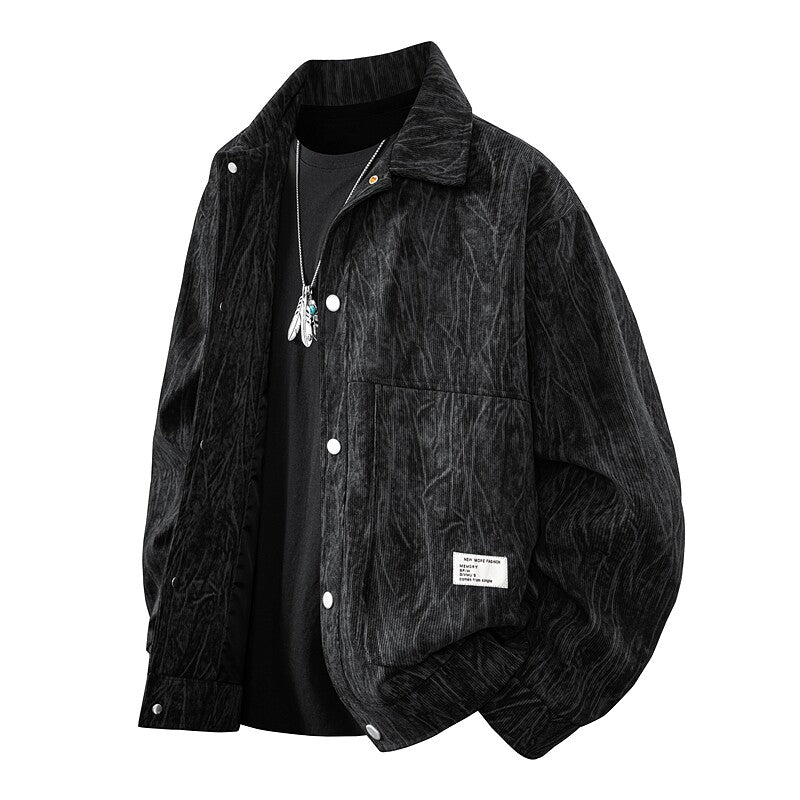 Veste vintage décontractée pour homme
