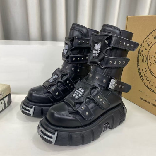 Bottes Dr. Martens à semelle épaisse