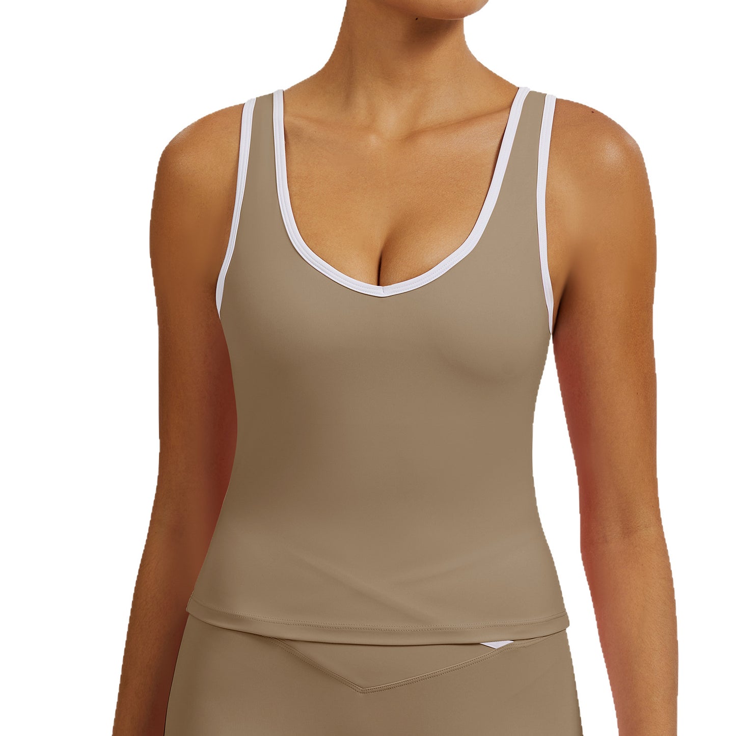 Habit :Débardeur de sport dos nu pour femmes